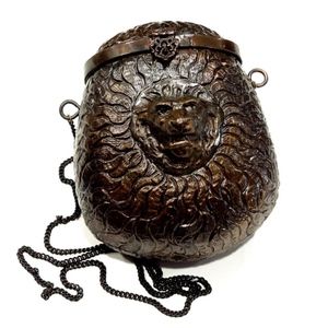 VTG 70's Rare Copper Lion Purse